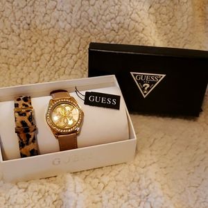 Guess Watch with Rhinestones